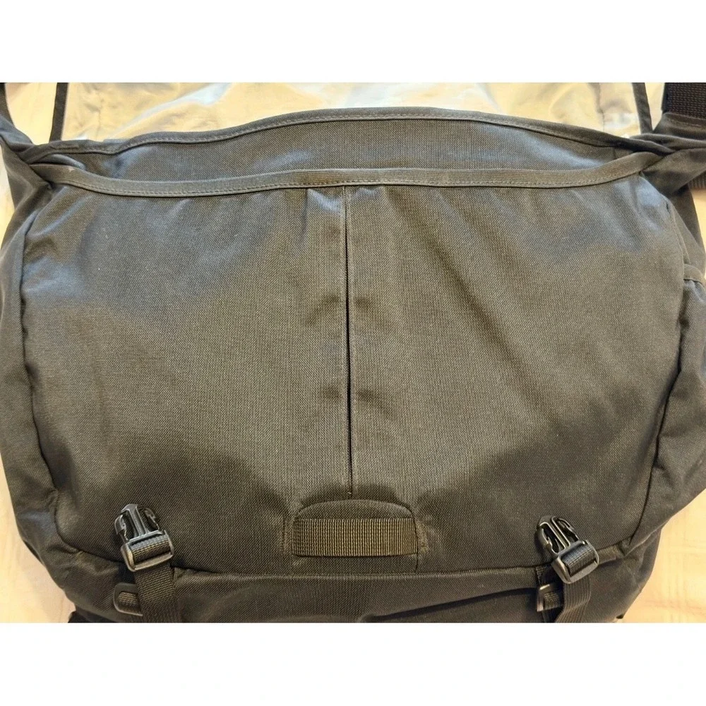 Vintage Patagonia x Honest Diaper Messenger Bag‎ Black Reflective RARE Collab